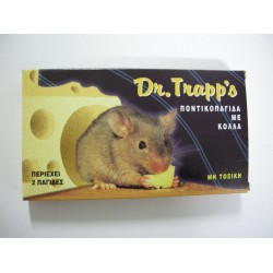 Ποντικοπαγίδα με κόλλα Dr Trapp's 16*9cm
